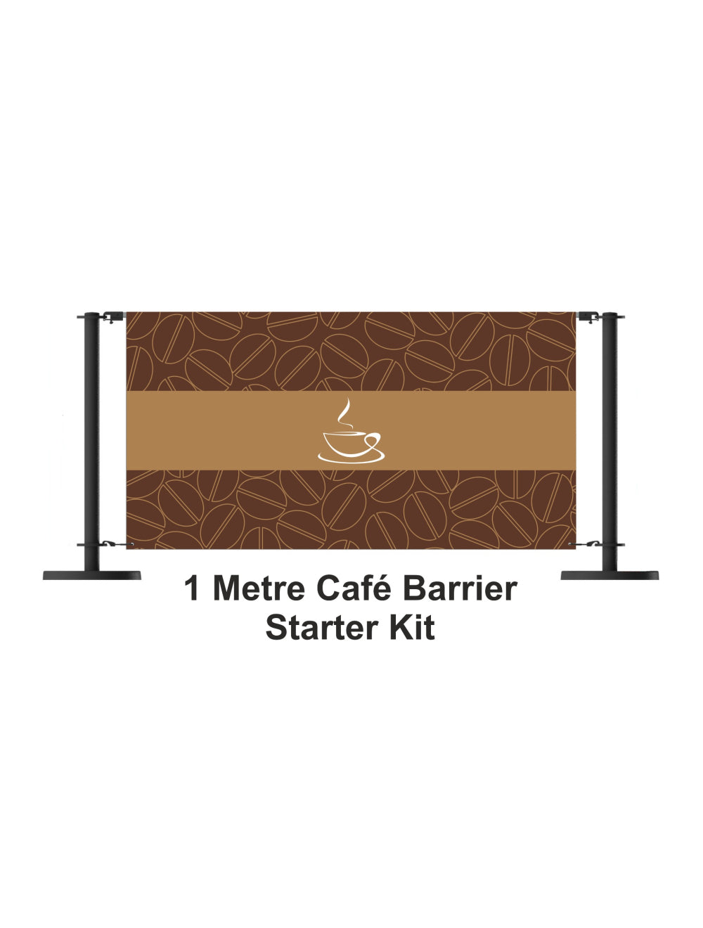 1 Meter Cafe Barrier Starter Kit