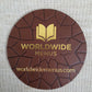 Saddle Leather 10cm Round leather Coaster (Sale Item)