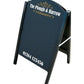 Metal Framed A1 Chalkboard - Worldwide Menus
