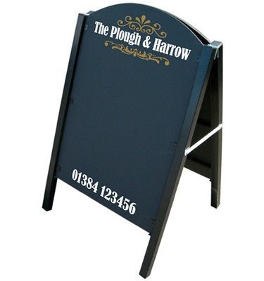 Metal Framed A1 Chalkboard - Worldwide Menus