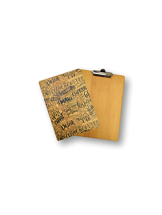 Wooden Cafe A4, A5 and A6 Clipboard