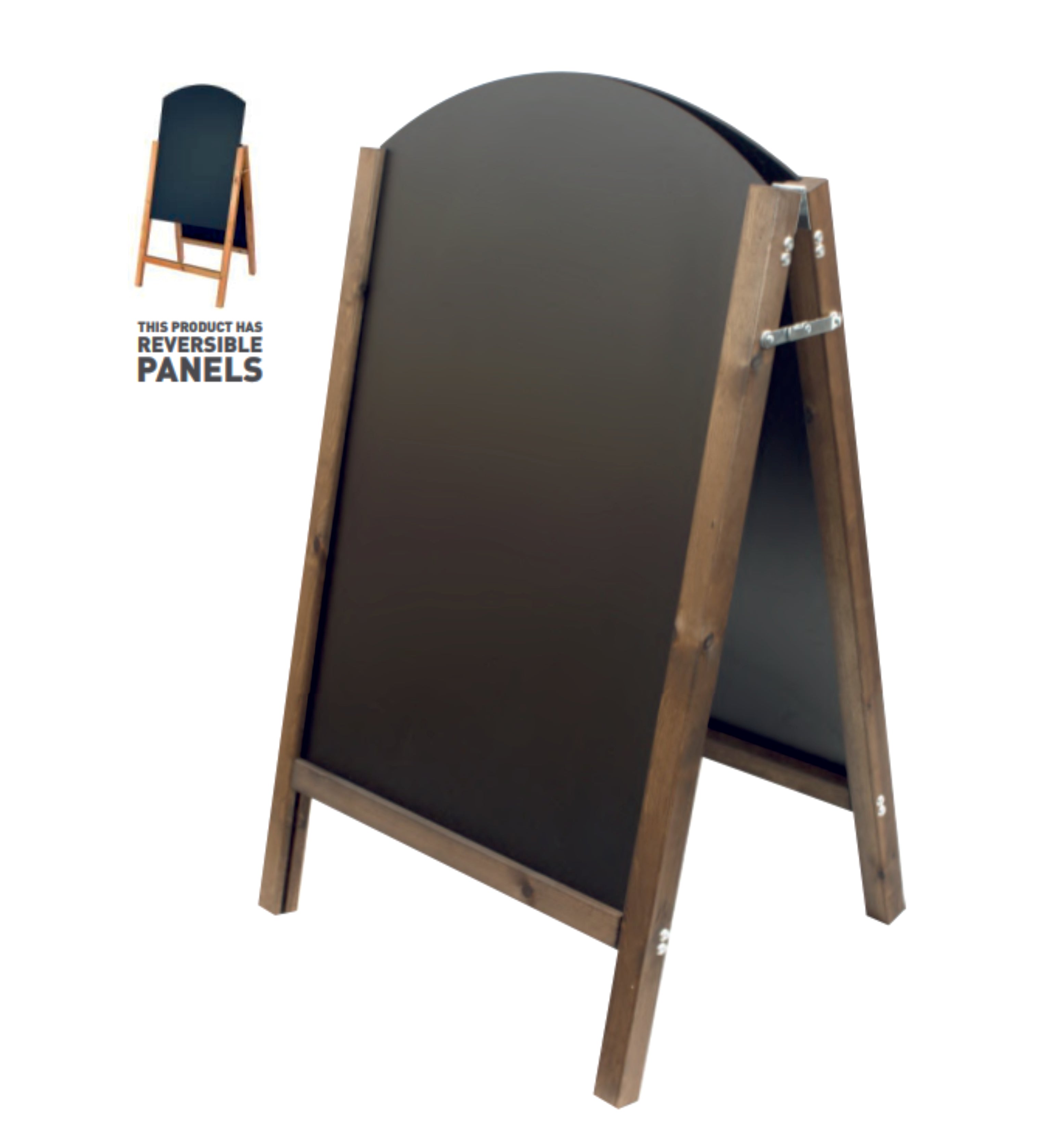 Reversible Panel 5 Star Rated Reversible Wooden Eco A-boards - UK Made & Fast Delivery ...