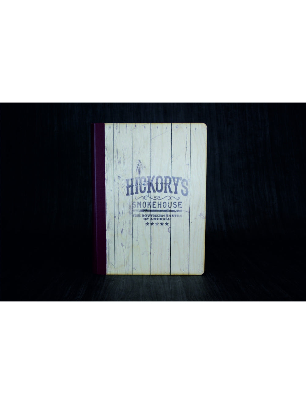 WOODEN MENU COVER