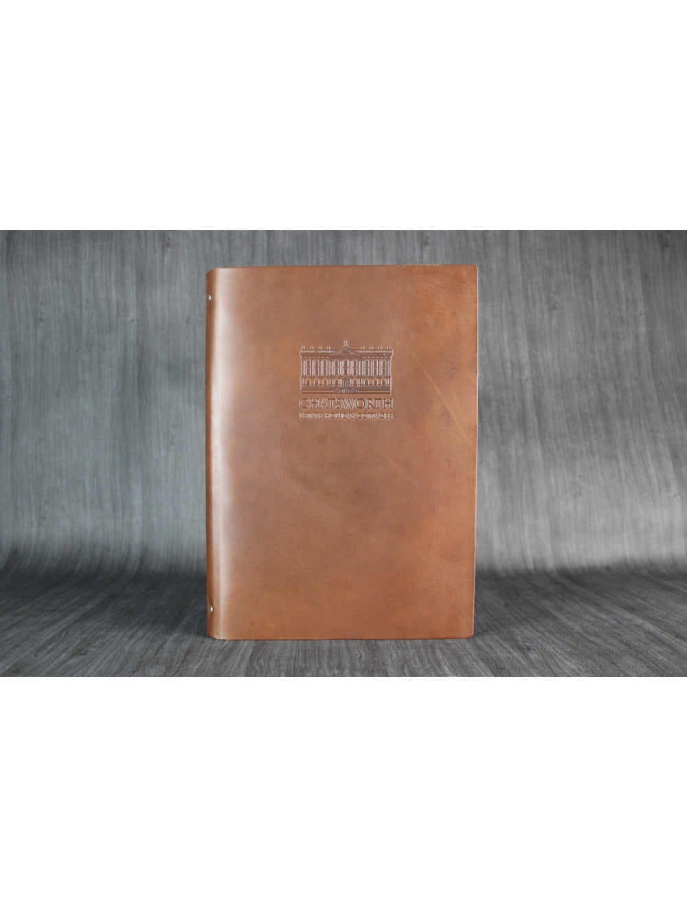 Saddle Hide Full Leather Ring Binder